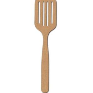 Spatula Shape MDF Cutout for Art and Craft