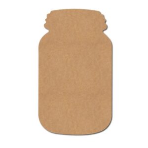 Custom Shape Jar Cutouts for Art and Craft