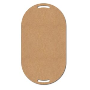 MDF 2 Side Round Edge Cutting Board Cutout for Art and Craft