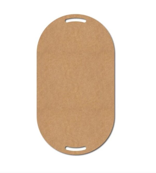 MDF 2 Side Round Edge Cutting Board Cutout for Art and Craft