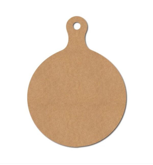 Round Pattern Cutting Board with Handle Cutout for Art and Craft
