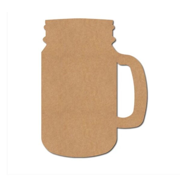 Water Mug Shape Cutout for Art and Craft