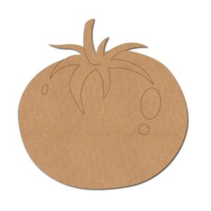 MDF Tomato Shape Cutout for DIY Projects