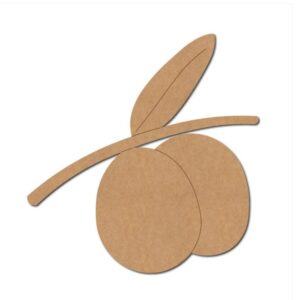 MDF Olive Shape Cutout for DIY Projects