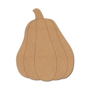 MDF Unfinished Pumpkin Shape Cutout for DIY Projects