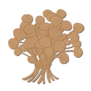 MDF Watercress Shape Cutout for DIY Projects