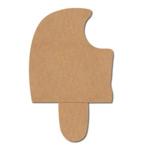 MDF Unfinished Ice Cream Shape Cutout for Art and Craft