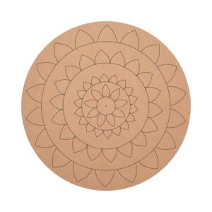 Pre marked MDF Creative Shape Mandala