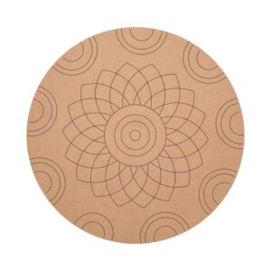 KV Crafts Exquisite Pre marked MDF Mandala