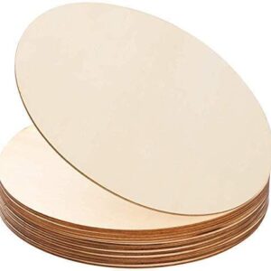 KV Crafts Round Circle Pine MDF MDF Boards for Art and Craft