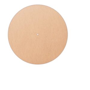 DIY MDF Round Clock Base