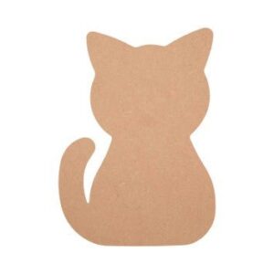 MDF Cat Shapes for Creative Crafting Fun