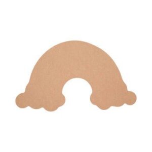 MDF Rainbow Shape Cutout for DIY Projects