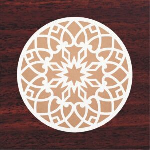 Contemporary MDF Rangoli Artwork
