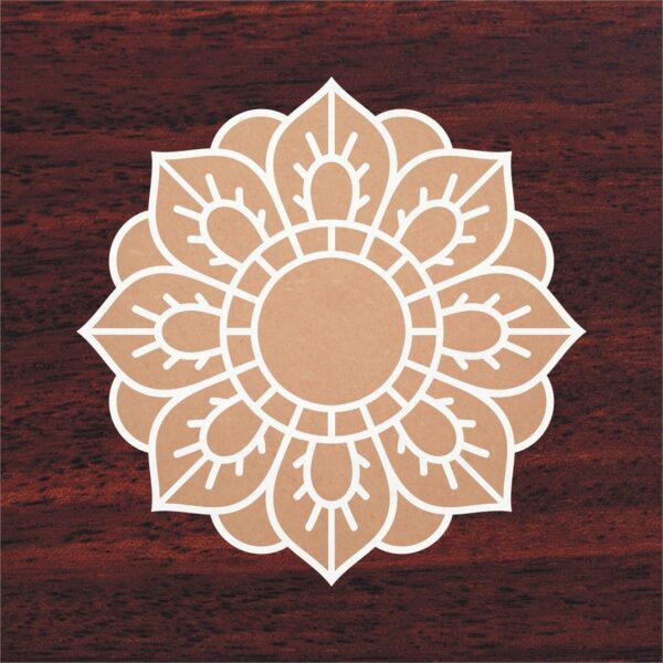 Modern MDF Rangoli Accents