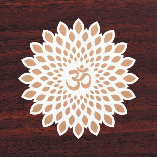 OM Pattern MDF Rangoli for Decor