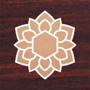 Exquisite MDF Rangoli Ornaments