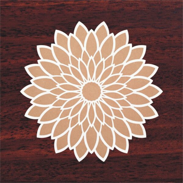 Customizable MDF Rangoli Pieces