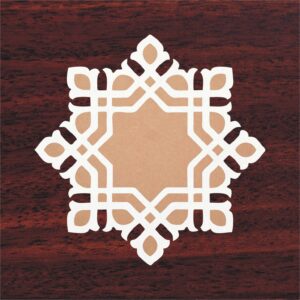 Elegant MDF Rangoli Decorations