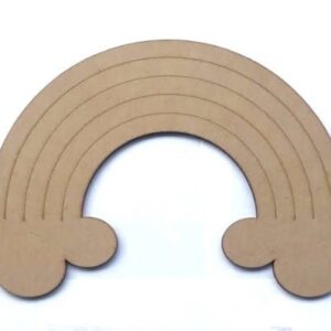 MDF Rainbow Shape – Ideal for Kids’ Crafts