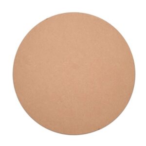 MDF Plain Round Base, Unfinished MDF Circle, Art and Craft Board Sheet