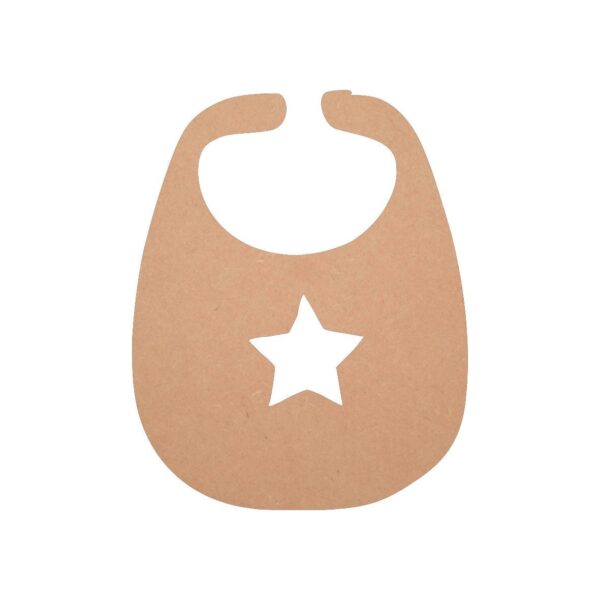 MDF Star Baby Big Shape Cutout