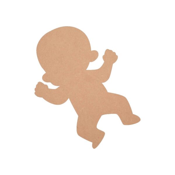 MDF Custom Baby Shower Shape Cutout