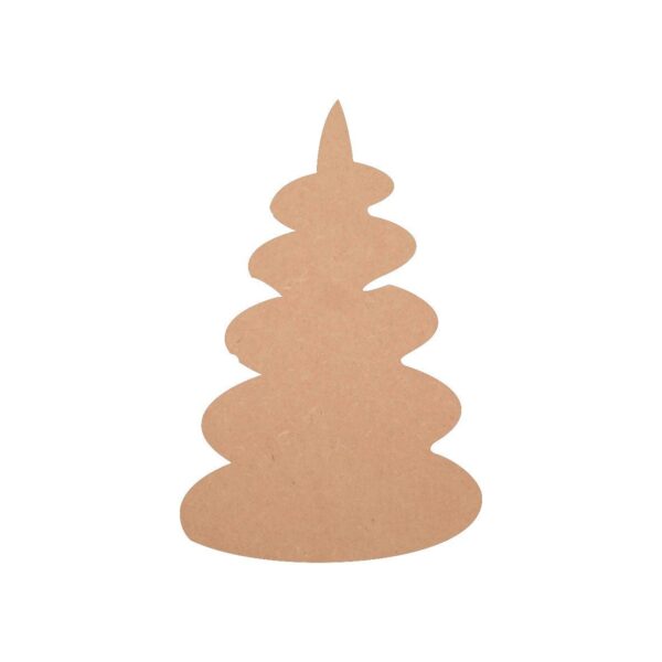 MDF Tree Shape Baby Shower Cutout