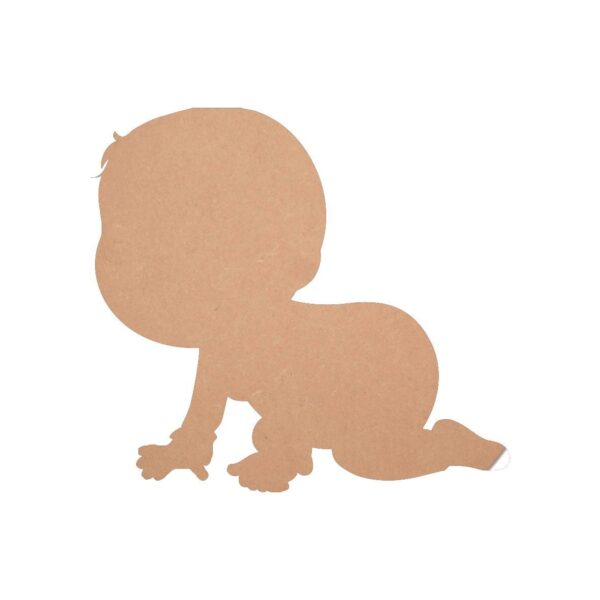Mdf Newborn Baby Shapes Baby Shower