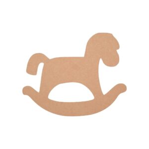 MDF Horse Shape Baby Shower Cutout