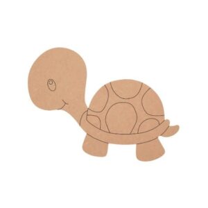 MDF Turtle Shape Cutouts (SETT1)