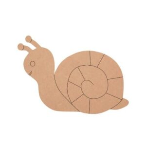 MDF Turtle Shape Cutouts for DIY Projects (SETT2)