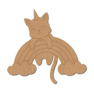 Unleash Creativity with MDF Unicorn Cutouts for DIY Crafts (SEUN3)