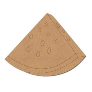 MDF Water Melon Shape Cutout for DIY Projects