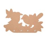 MDF Blank Key Holder